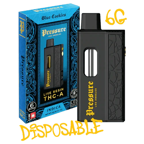 Pressure 6G LIVE RESIN THC-A Descartável