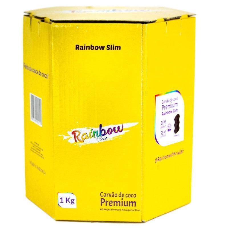 Rainbow Coco Slim Hookah Charcoal 1kg