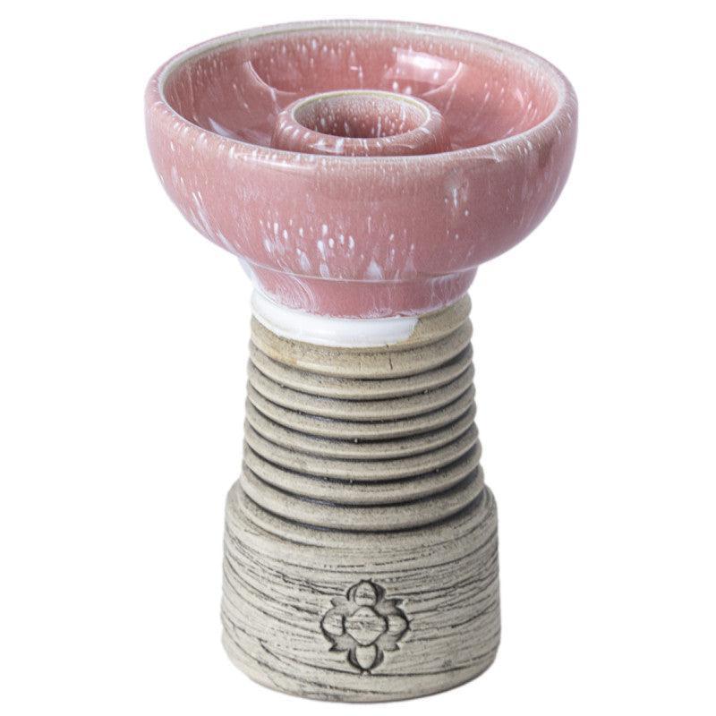 Rosh Ceramics Amazon Classic White Pink White and Pink