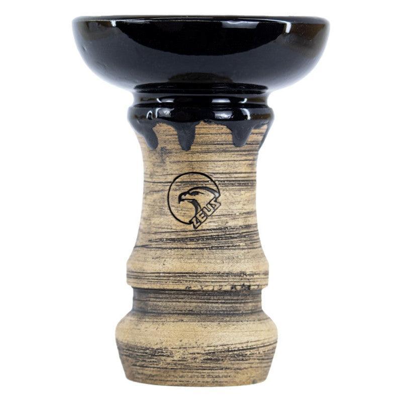 Rosh Zeus Ares V2 Enameled Black Hookah Bowl