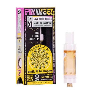 PINWEEL LIVE RESIN BLENDS VAPE CARTRIDGE | 2 GRAMS