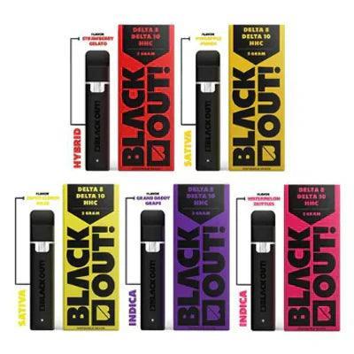 BLACK OUT DELTA-8/10 / HHC VAPE | 2 GRAMS