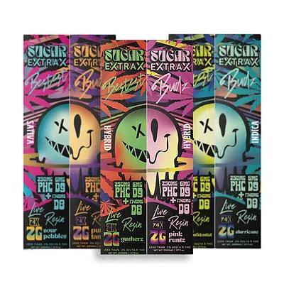 SUGAR EXTRAX BEST BUDS LIVE RESIN DISPOSABLE VAPE | 2-PACK