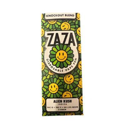 ZAZA KNOCKOUT BLEND DISPOSABLE VAPE | 2 GRAMS