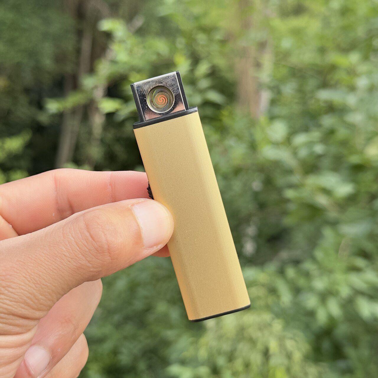 USB Electric Lighter – Gold