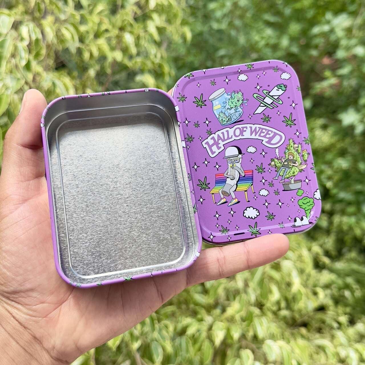 Hall Of Weed Storage Can - Lilac
