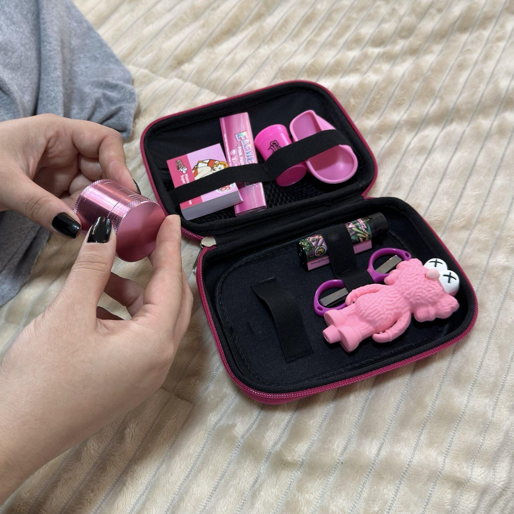 Pink Elmo Kit - With silicone pipe