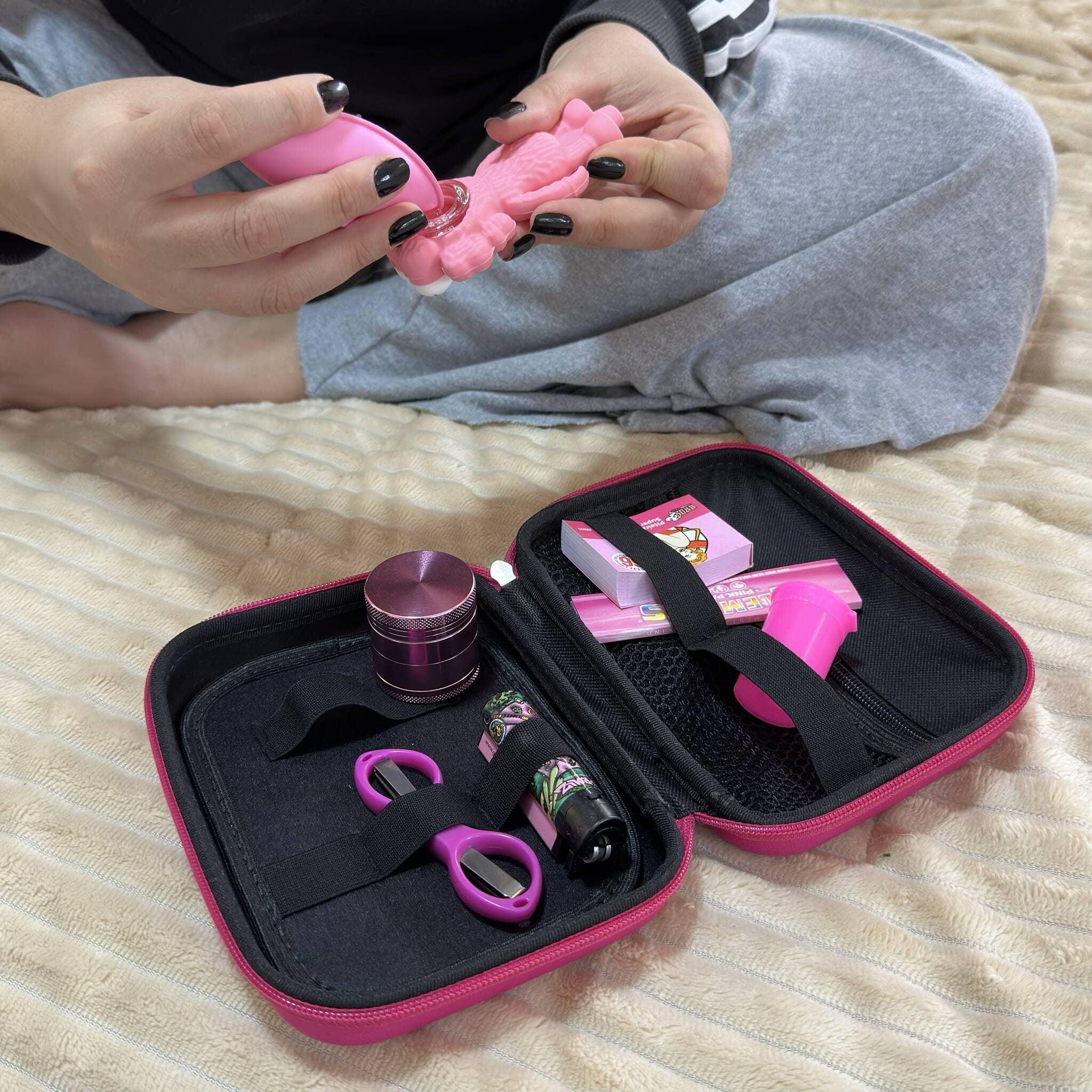 Pink Elmo Kit - With silicone pipe