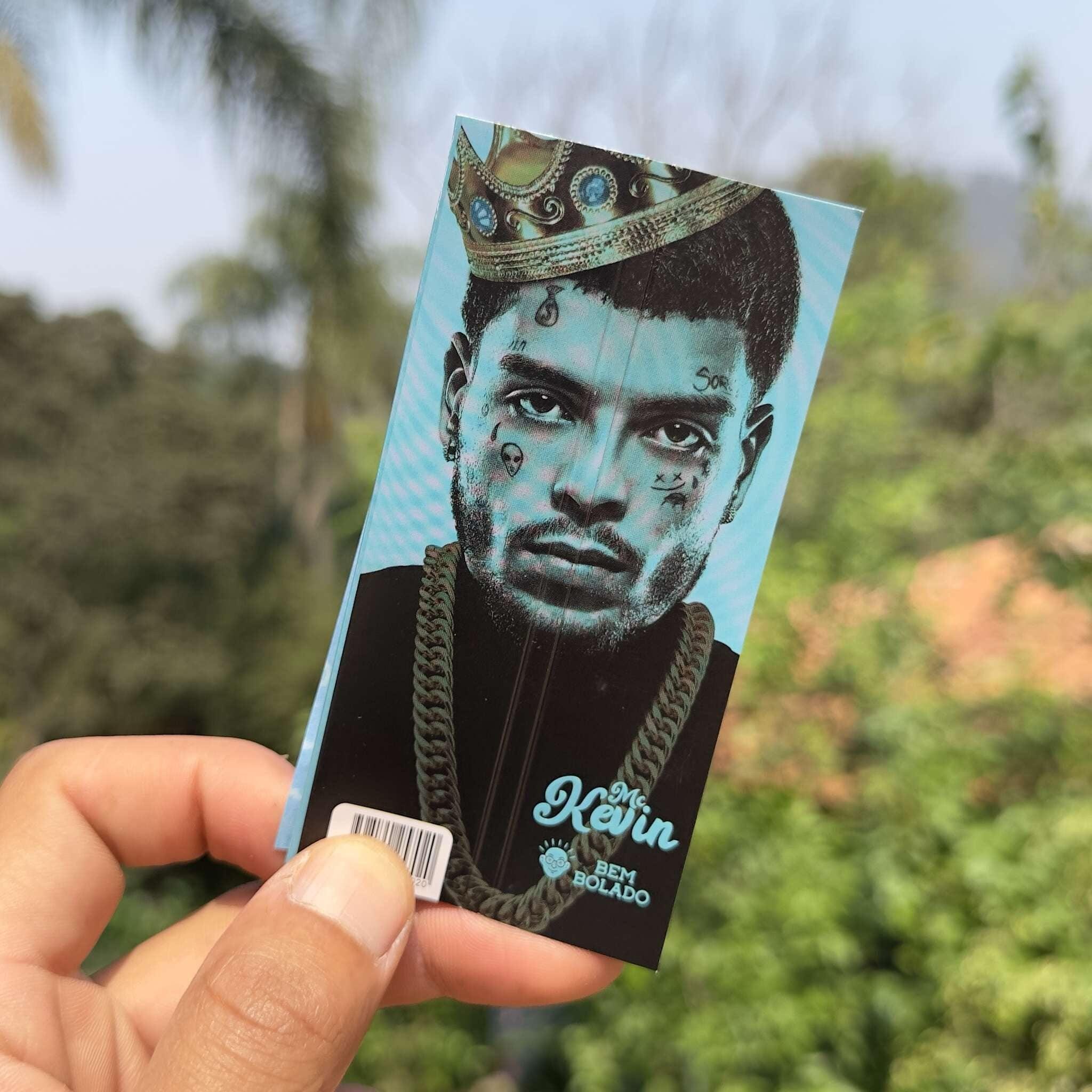 3 Bem Bolado x Mc Kevin special edition king size wide rolling papers – 3 booklets