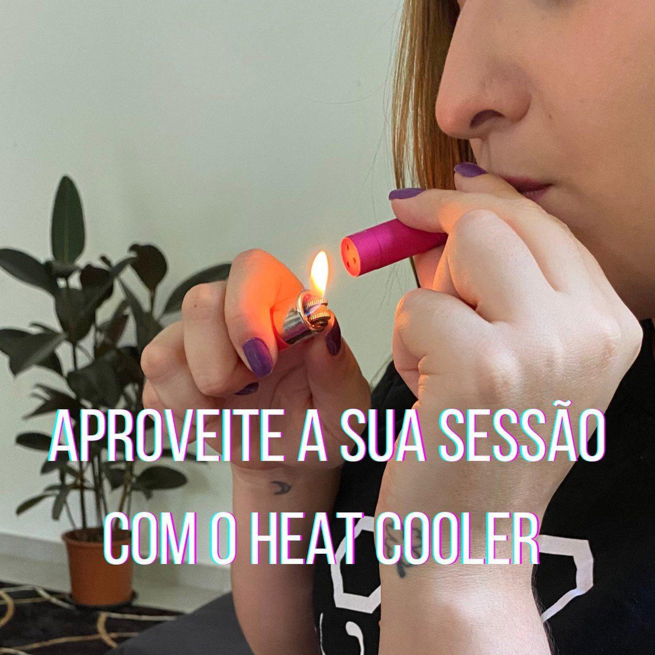 Heat Cooler Metal Pipe - Squadafum Green