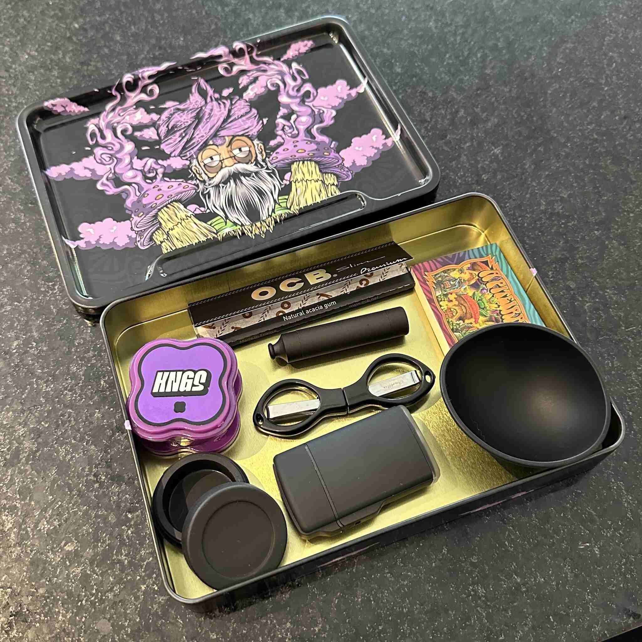 Purple Mushroom Kit – Sadhu Board with lid