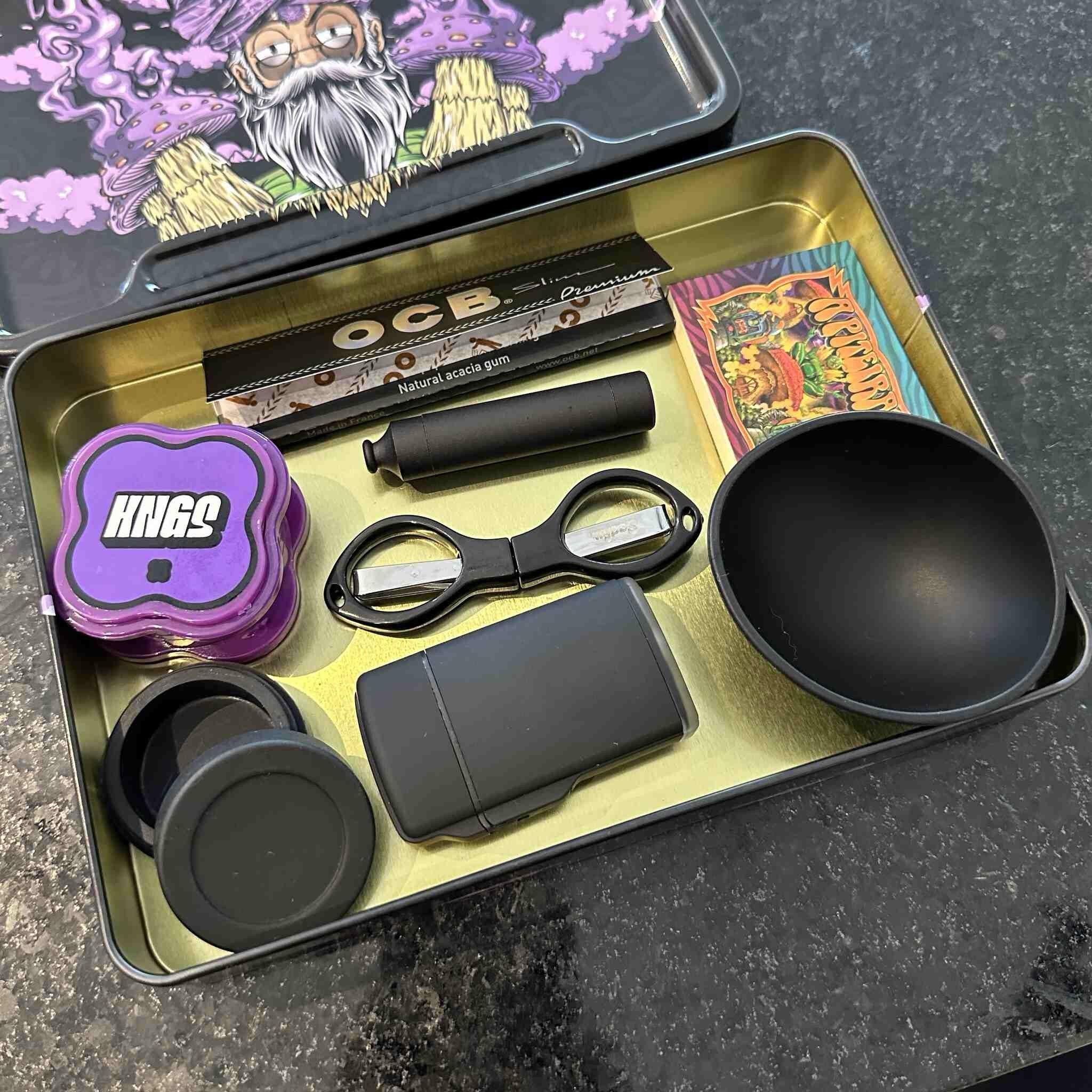 Purple Mushroom Kit – Sadhu Board with lid