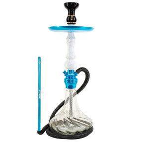 Narguile Marajah Umbrella Nano Branco Metal Dourado Vaso Brisas Prato Coroa Pequeno Rosh Alusi Take Gold Completo