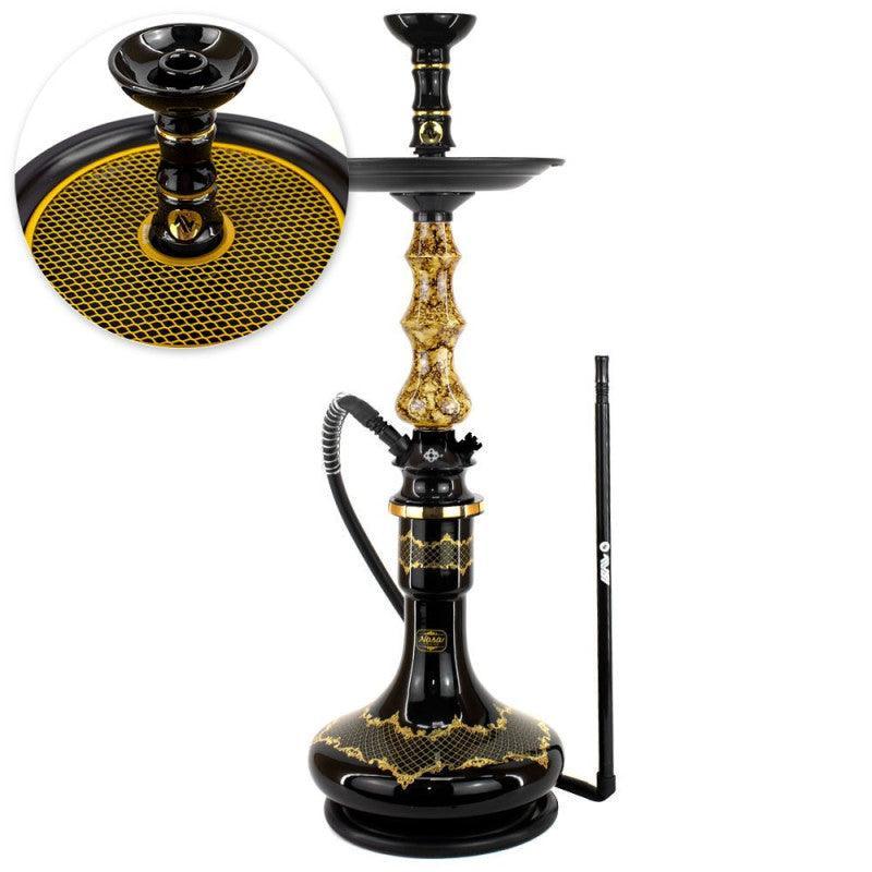 Hookah Amazon Pride Piopo Black Metal Nasa Genie Vase 26cm Komanches Tray