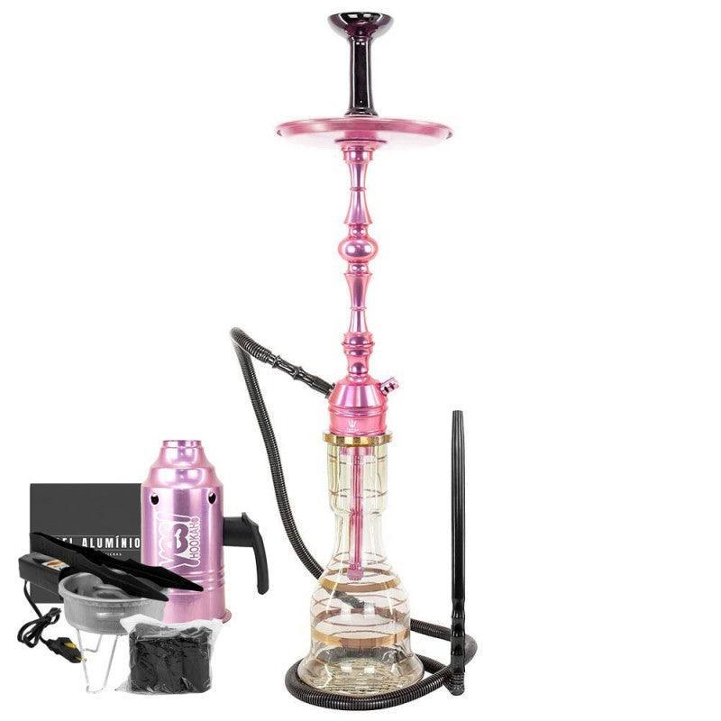 Hookah Triton Up Bell Jar 30cm Phunnel Bowl Eco Hose Wire Plate Complete