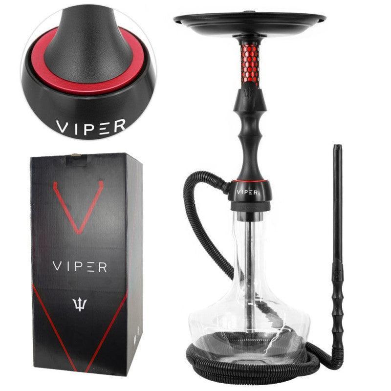 Complete Red Triton Viper Hookah With BOX