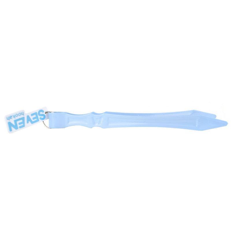 Medium Seven Hookah Blue Hookah Gripper